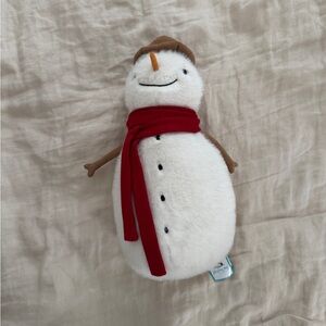 Jellycat Jesse Snowman Plush 12" Stuffed Animal NEW NWT
